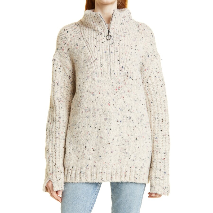 Line Label Georgia Half Zip Sweater